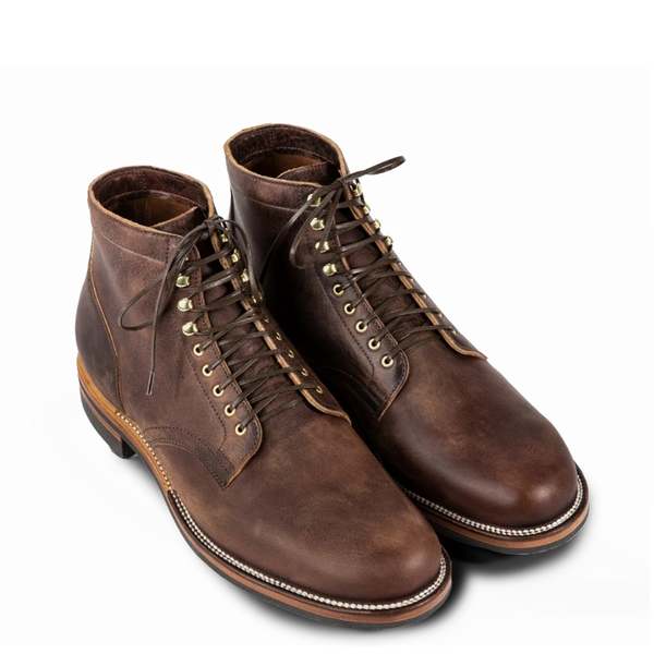 Viberg Rowdy Dachshund 1035 Last Service Boot - brown  display picture 3