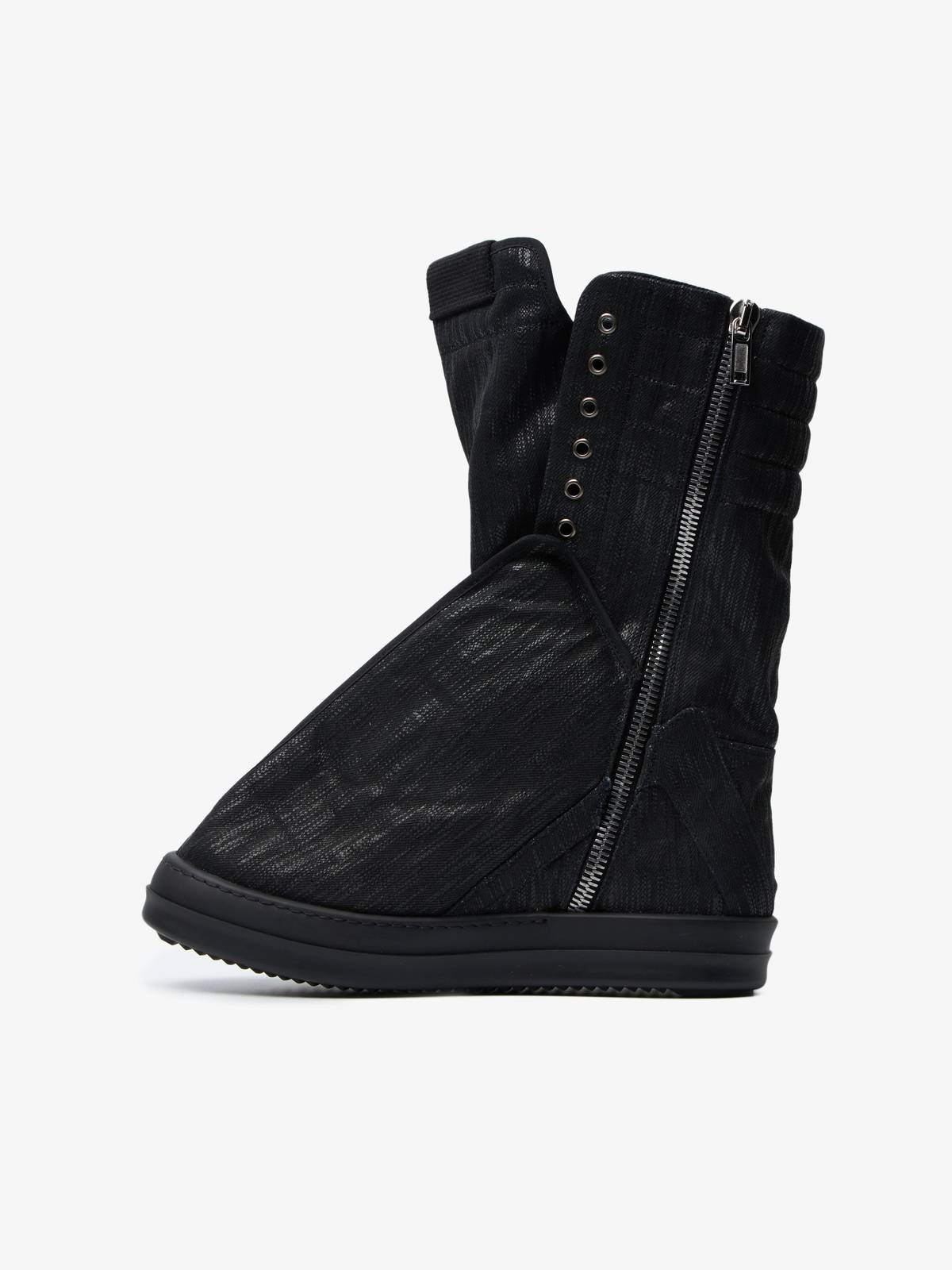 靴 Rick Owens DRKSHDW MEGA TURBO DUNK Rick Owens Drkshdw Black Megaturbo Dunk Sneakers Rick Owens