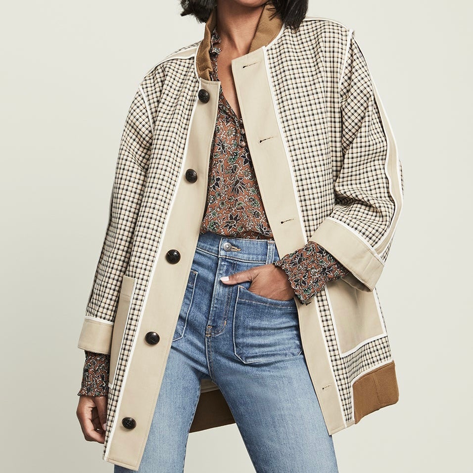 veronica beard balan coat