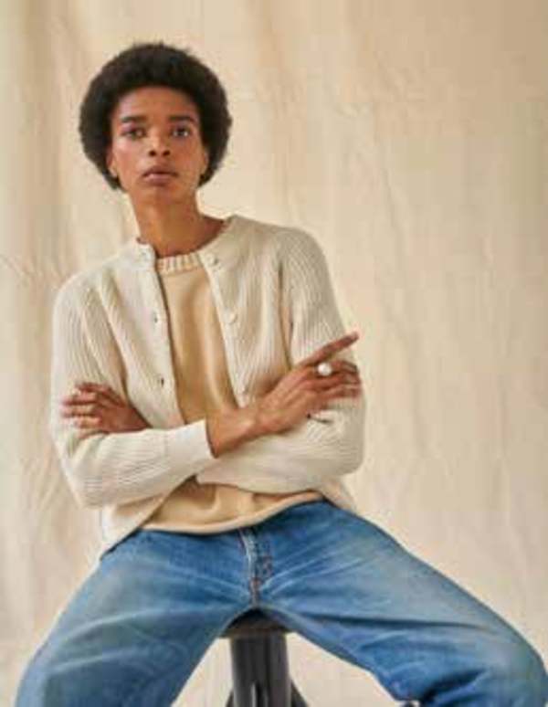 Jodie organic cotton cardigan