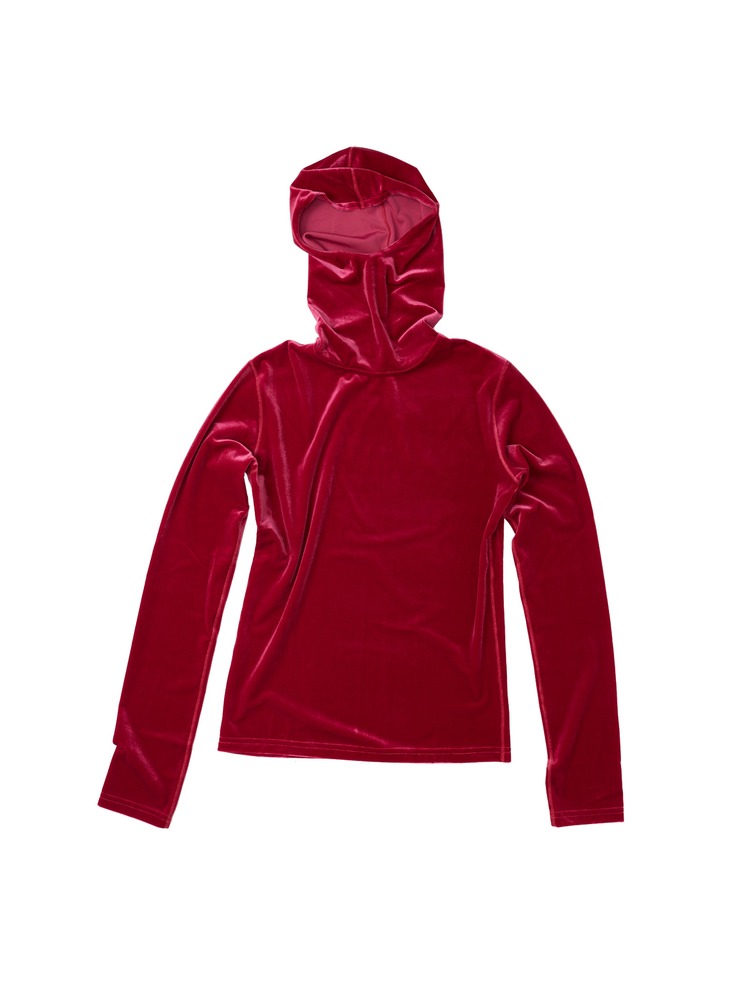 SIMONE WILD 〈VELVET HOODY〉　visitfor Simone Wild Velvet Hoody - Light Pink | Garmentory