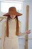 Beklina Tie Hat - Brown - Thumbnail 5