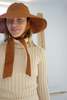 Beklina Tie Hat - Brown - Thumbnail 8