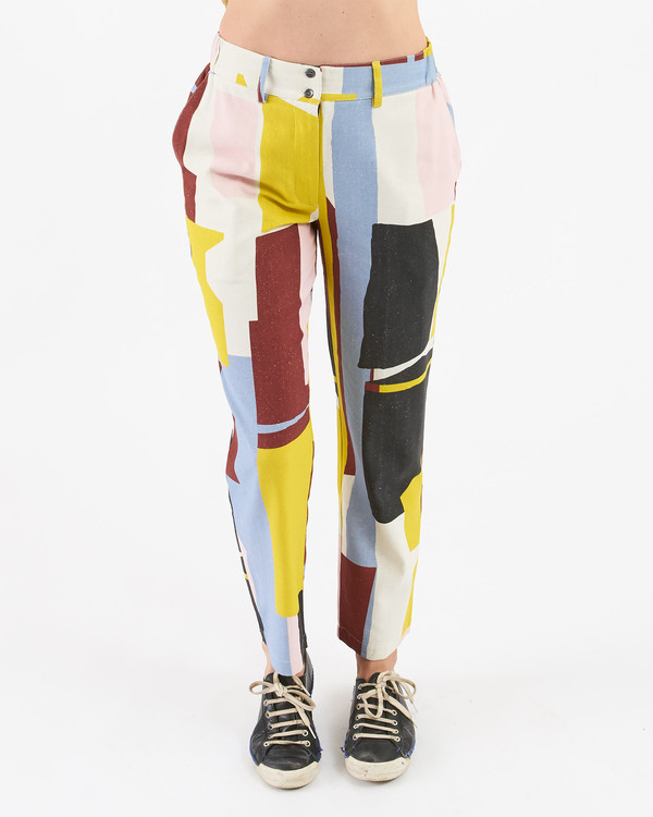 34N 118W Do-Nothing Silk Trousers