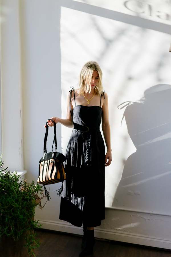 Ulla Johnson Cosette Dress - Black | Garmentory