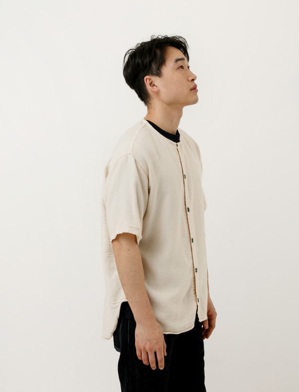 Tender Mens 426 Edited Short Sleeve Tail Shirt Rinsed Cotton