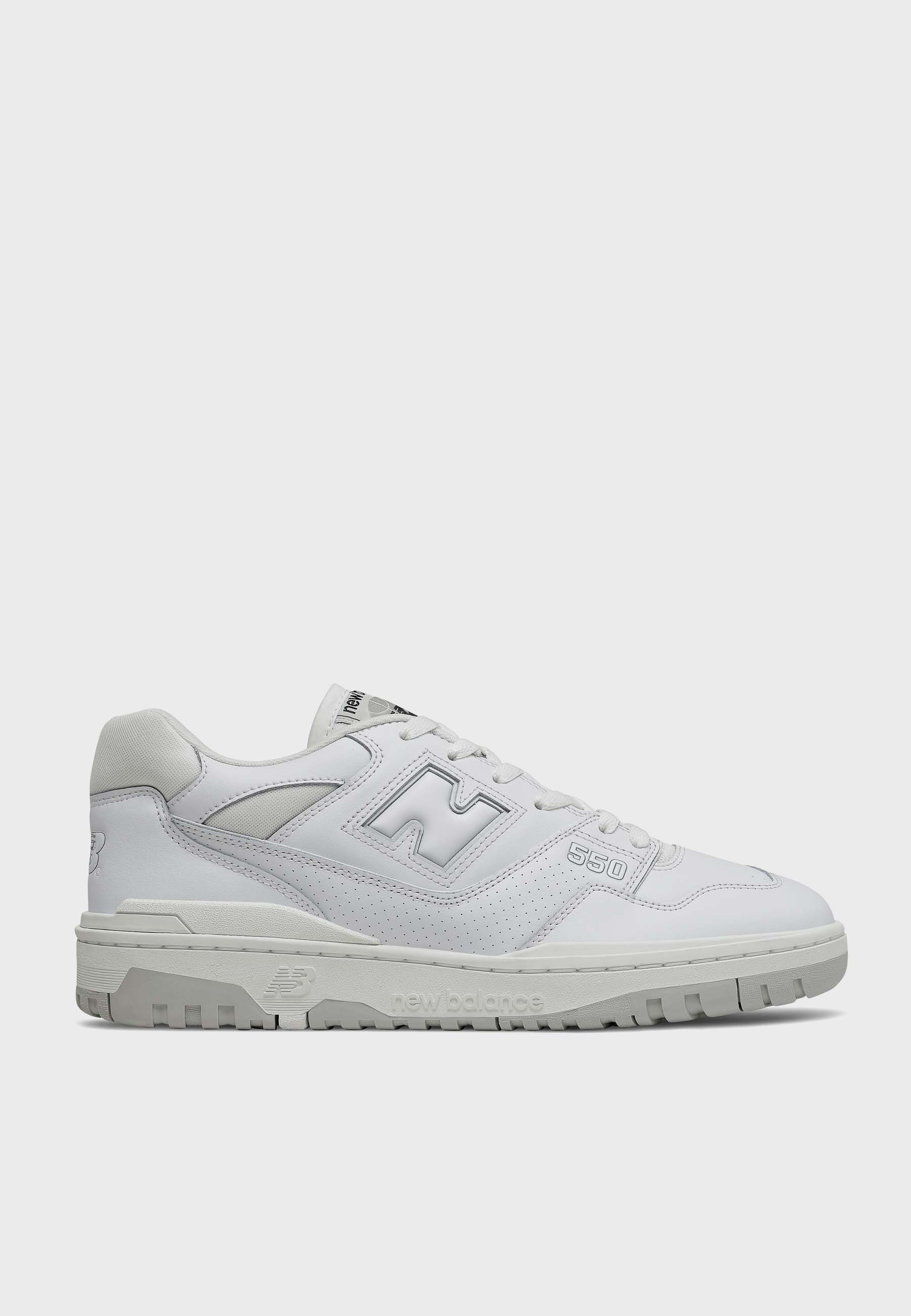 New Balance BB550PB1 Sneakers - White/Grey | Garmentory