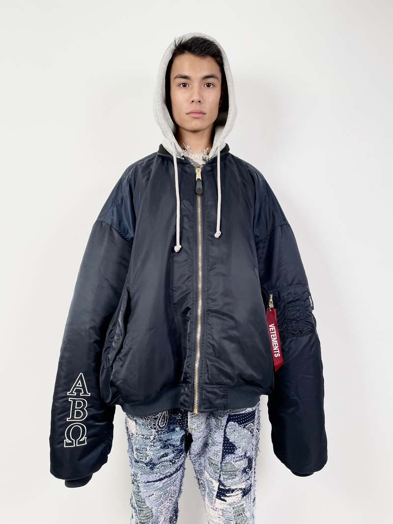 total ファッション Vetements 16AW TFD Bomber Jacket 「Total Fcking