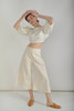 Town Clothes Quintana Culottes in Ginger Cotton Canvas - Thumbnail 2