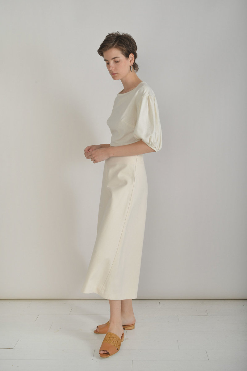 Town Clothes Quintana Culottes in Ginger Cotton Canvas