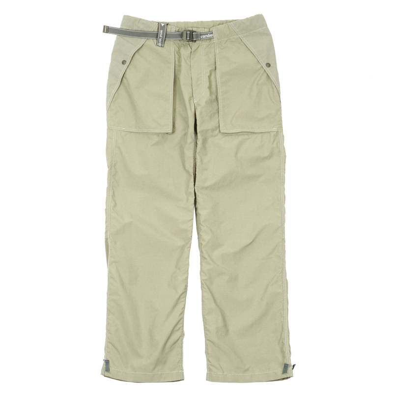 アンドワンダー　PERTEX nylon rip pants and wander PERTEX NYLON RIP PANTS - CAMEL | Garmentory