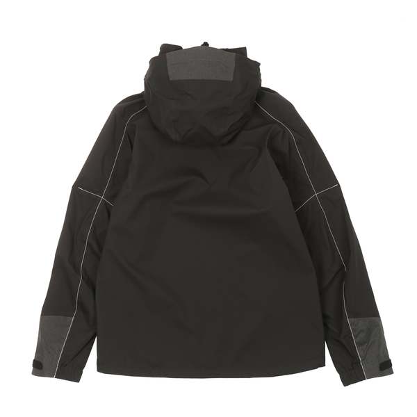 and wander PERTEX SHIELD RAIN JACKET - BLACK | Garmentory