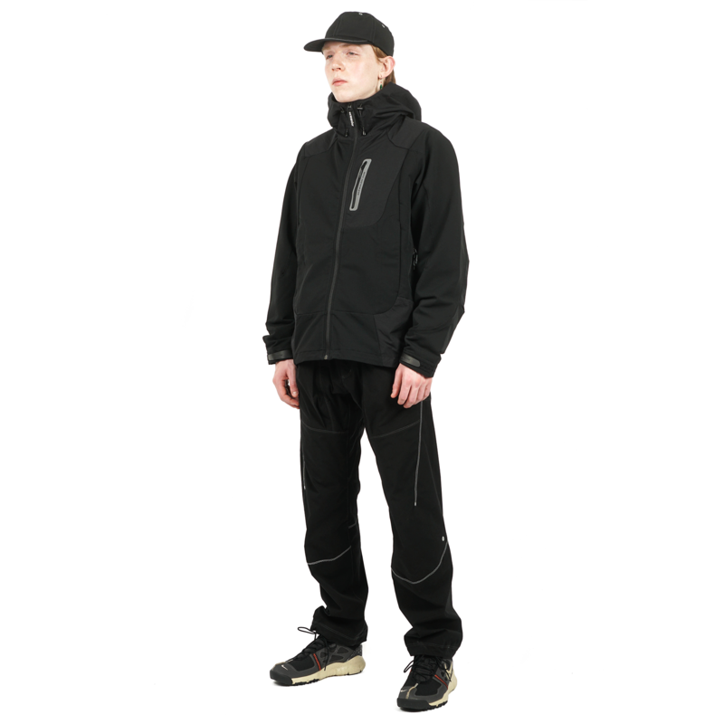 and wander STRETCH SHELL JACKET - BLACK | Garmentory