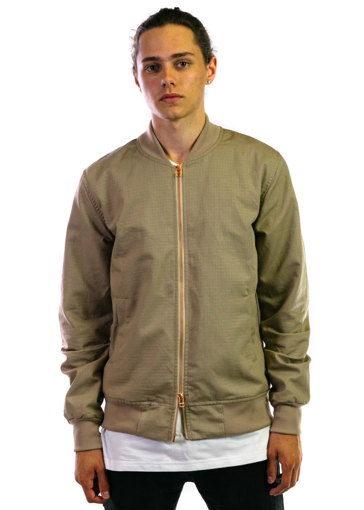 3Sixteen Stadium Jacket - Stone Ripstop | Garmentory