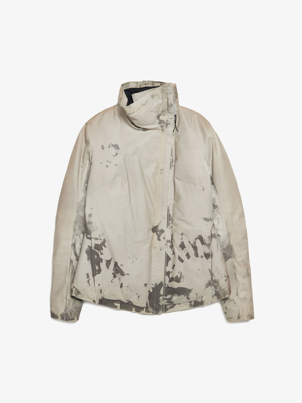 Isaac Sellam Experience W Heat Color Changed Leather Zipped Down