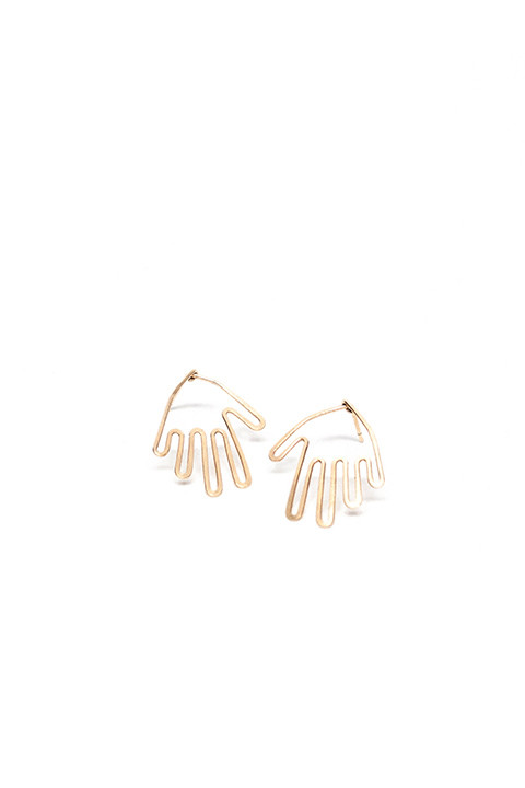 Mary MacGill Hand Stud Earrings Mary MacGill Hand Stud Earrings