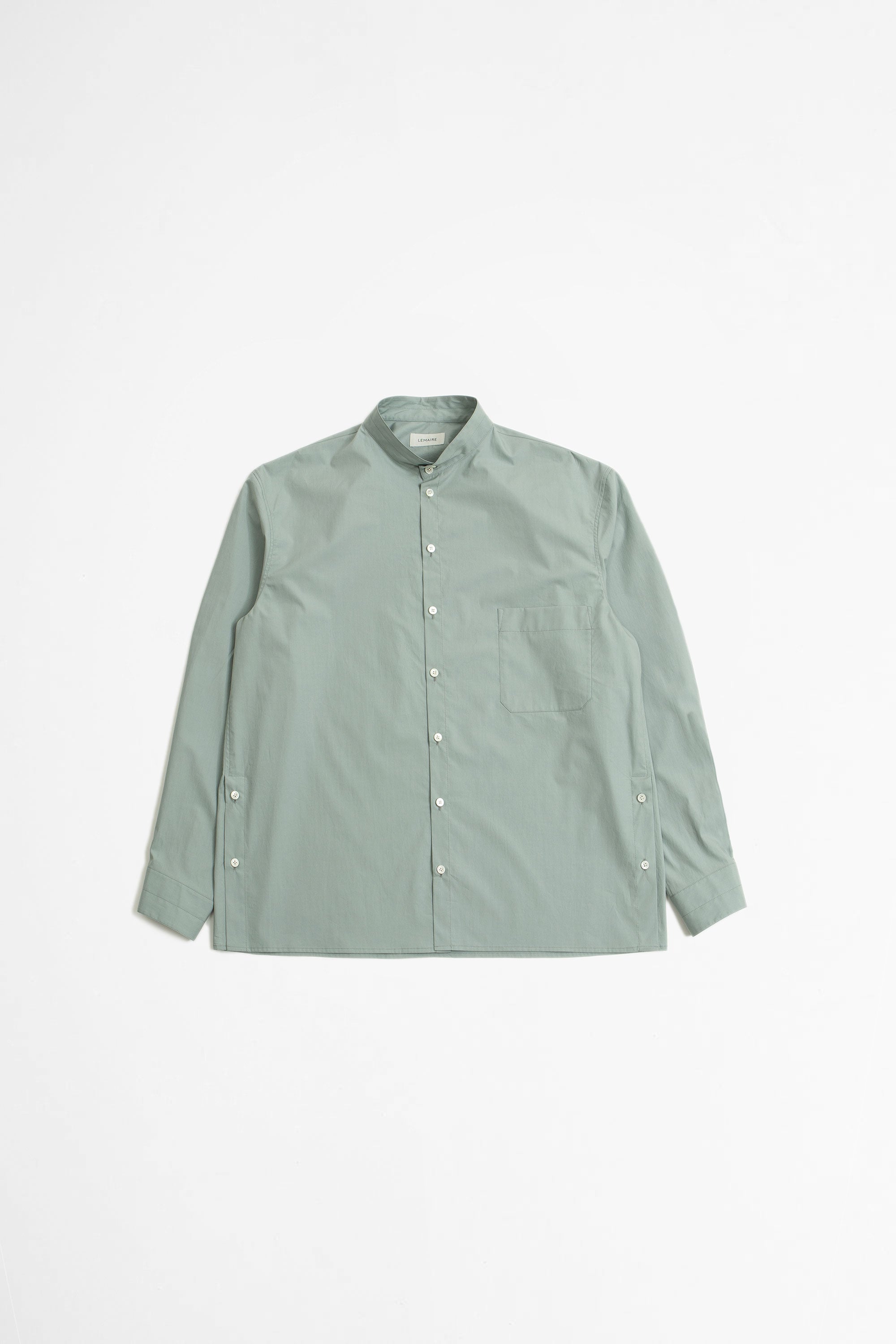 LEMAIRE (ルメール)「ADJUSTABLE TWISTED SHIRT」 Lemaire Adjustable Twisted Shirt - Light Blue | Garmentory