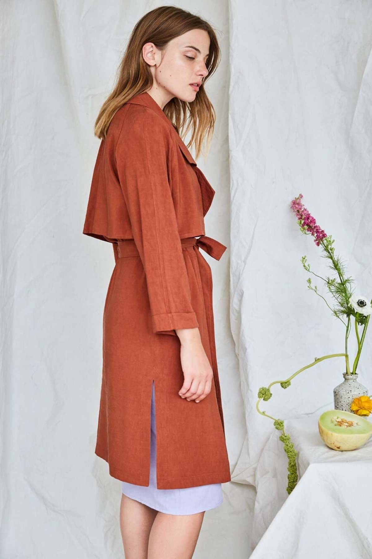 All About Eve - Rio Trench Coat NWT main image 1