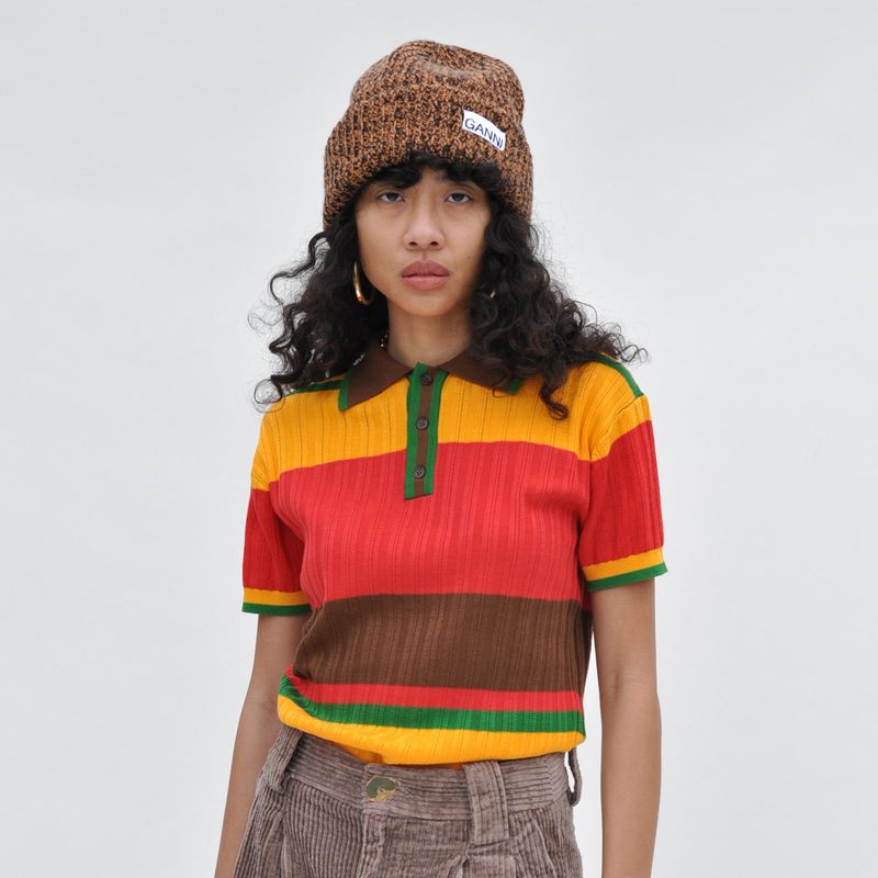 Wales Bonner Sun Polo | Garmentory