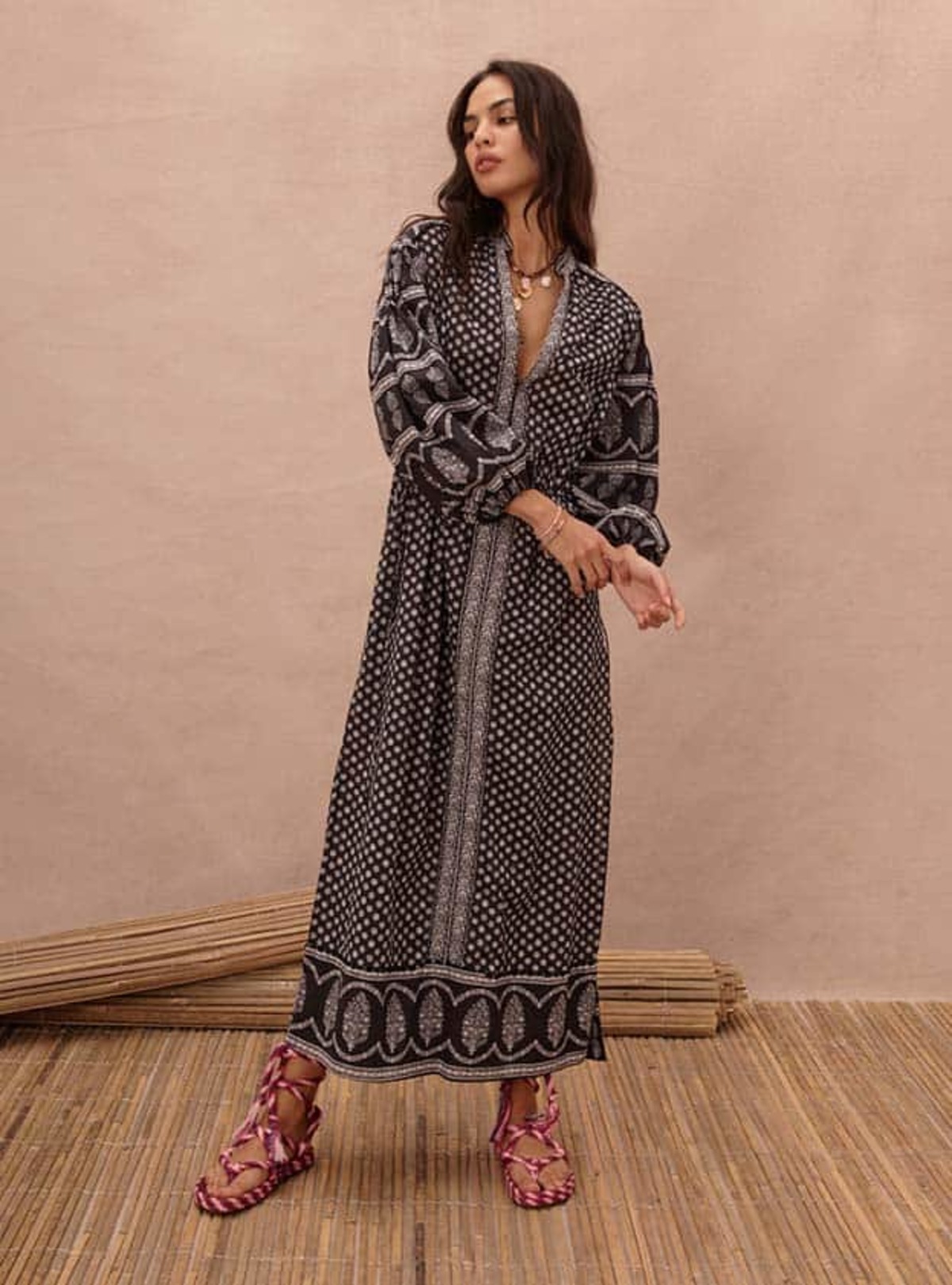 Boteh Hermia Maxi Smock Dress | Garmentory