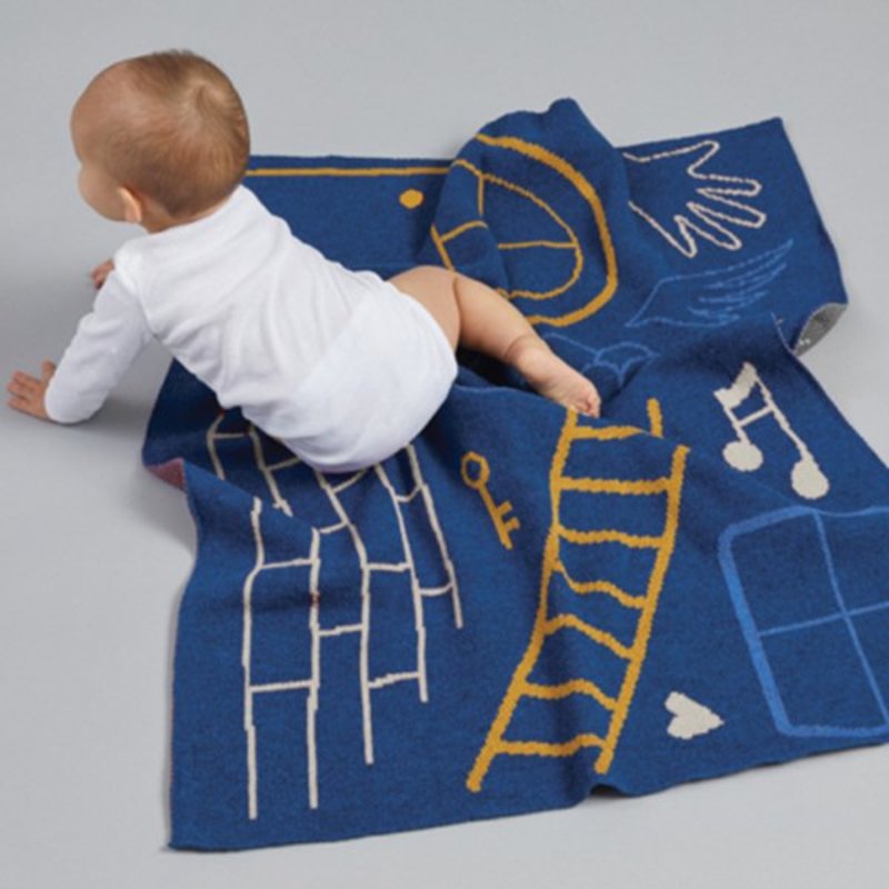 kids moon babe blankets Make Magic Blanket - Night