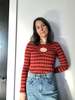 Rita Row Margo Knit Top - Garnet - Thumbnail 1