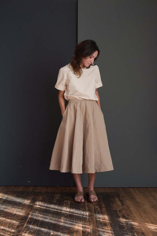 Casey Casey Petit Soleil Skirt - Beige | Garmentory