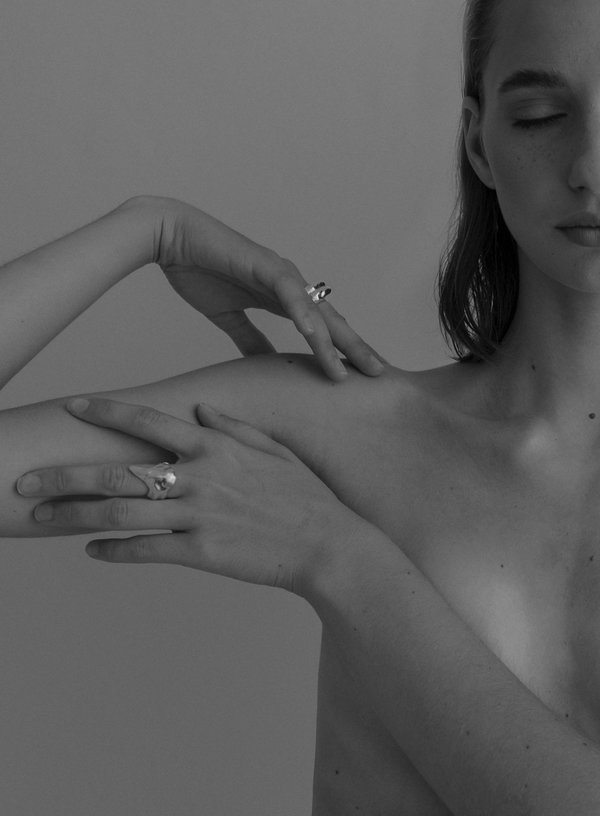 Liquid Silver Ring - Silver Liquid Silver Ring - Silver