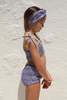 Kids House Of Paloma Agnès Linen Swim Set - Florale - Thumbnail 2