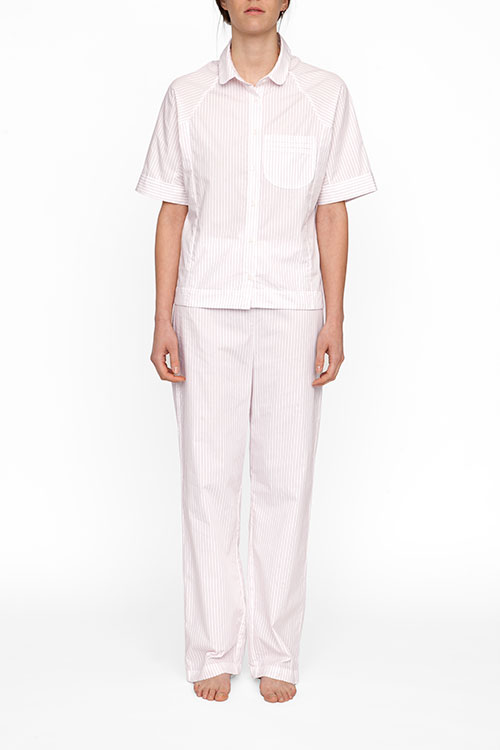 The Sleep Shirt Lounge Pant Red and White Stripe The Sleep Shirt Lounge Pant Red and White Stripe