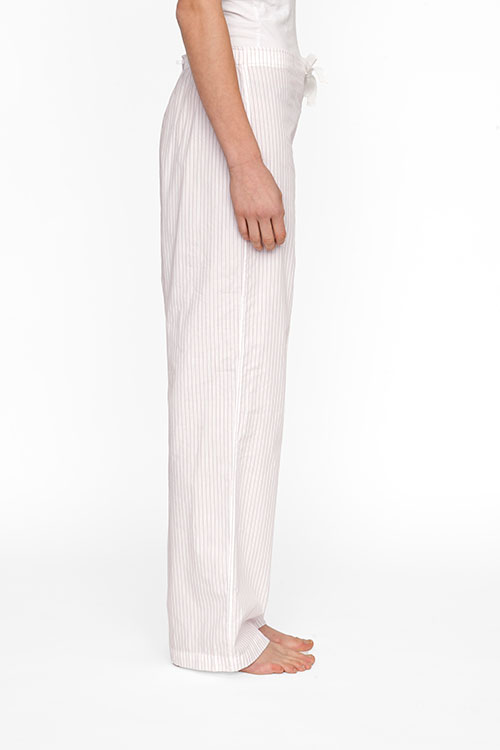 The Sleep Shirt Lounge Pant Red and White Stripe The Sleep Shirt Lounge Pant Red and White Stripe