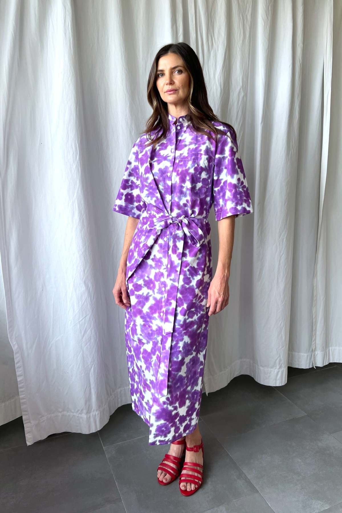 Christian Wijnants Dabi Dress - Purple - Image 1 of 5