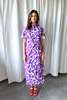 Christian Wijnants Dabi Dress - Purple - Thumbnail 2