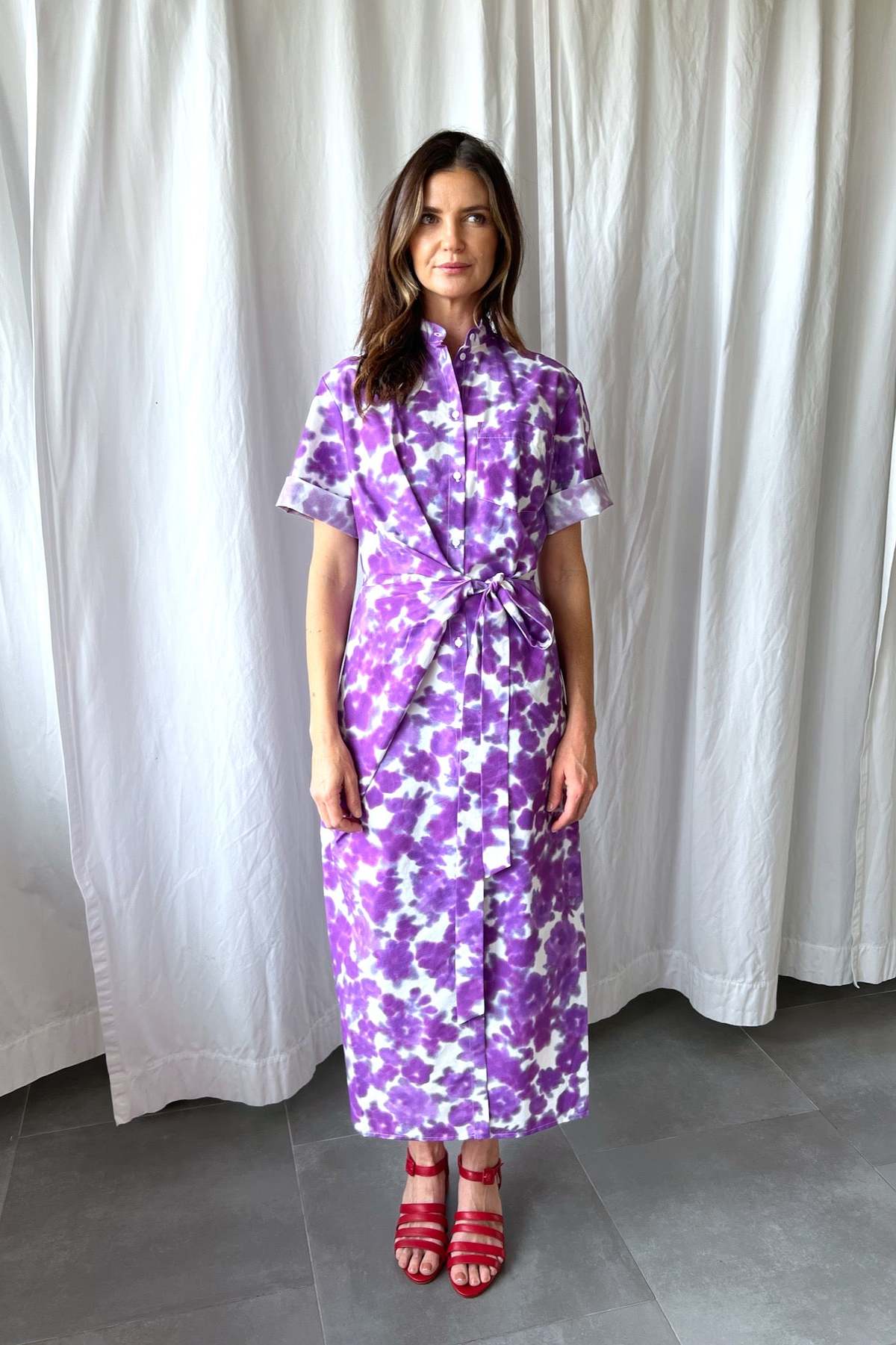 Christian Wijnants Dabi Dress - Purple - Image 2 of 5