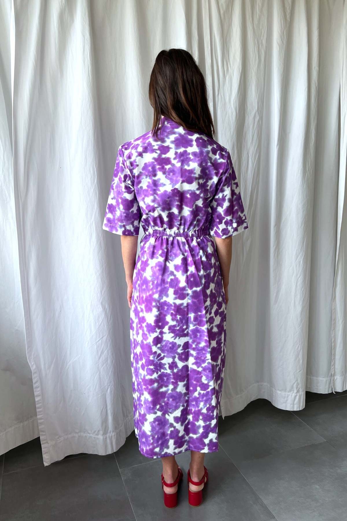 Christian Wijnants Dabi Dress - Purple - Image 5 of 5