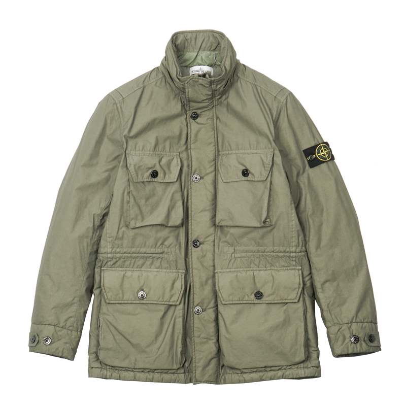 ジャケット・アウター Stone  NASLAN LIGHT COAT JACKET Stone Island Naslan Light Watro Field Jacket - Khaki | Garmentory