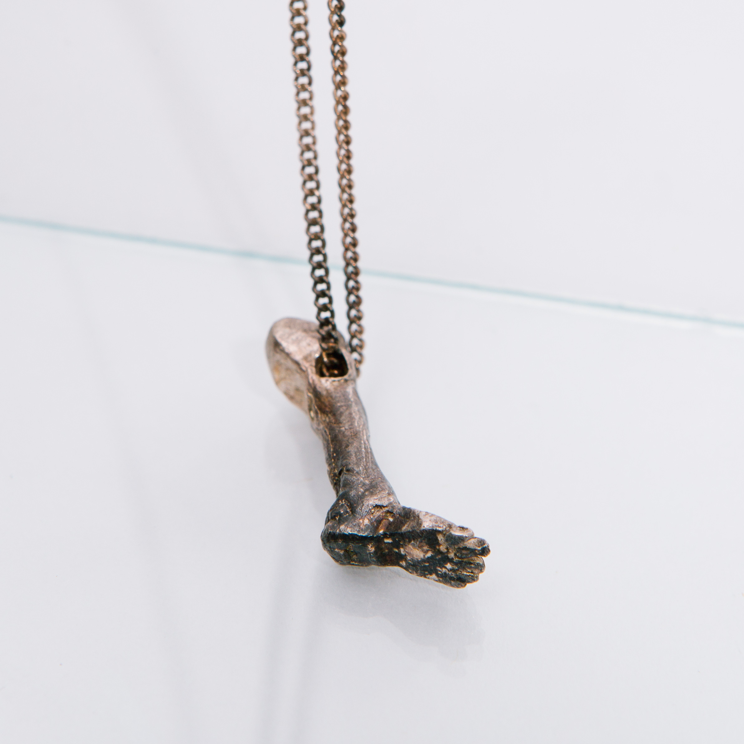 Alice Waese Silver Foot Pendant Garmentory