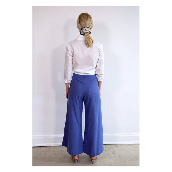 Town Clothes Quintana Palazzo Pant - Sapphire