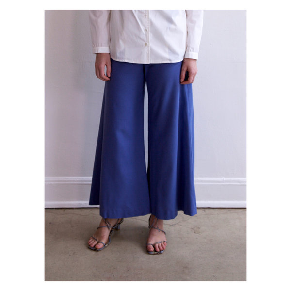 Town Clothes Quintana Palazzo Pant - Sapphire