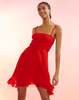 Cynthia Rowley Mimi Elastic Strap Dress - red - Thumbnail 1