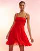 Cynthia Rowley Mimi Elastic Strap Dress - red - Thumbnail 3