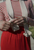 A Détacher Audrey Scarf in Cream - Thumbnail 2