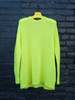 LOEWE Light Mohair Sweater - Fluorescent Yellow - Thumbnail 1