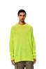 LOEWE Light Mohair Sweater - Fluorescent Yellow - Thumbnail 3
