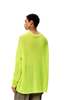 LOEWE Light Mohair Sweater - Fluorescent Yellow - Thumbnail 4