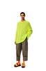 LOEWE Light Mohair Sweater - Fluorescent Yellow - Thumbnail 6
