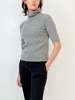 Vintage Cashmere Turtleneck Sweater - grey - Thumbnail 2