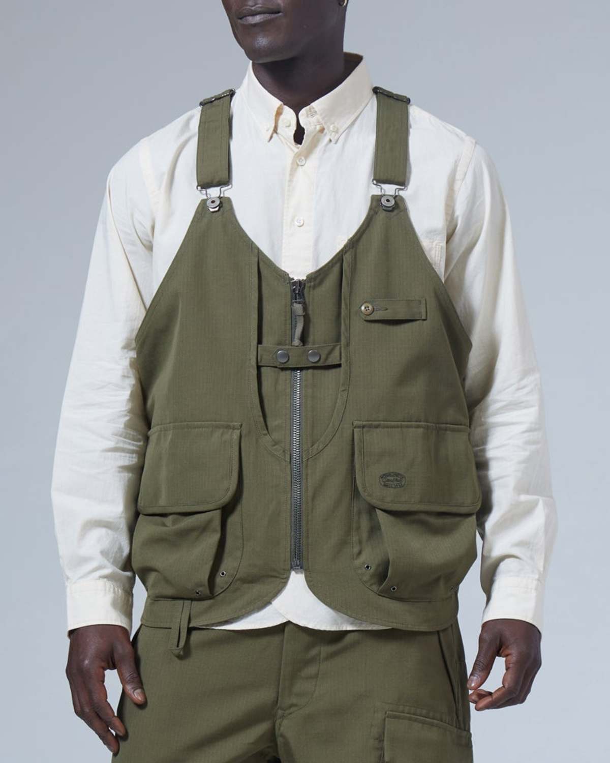 Snow Peak Takibi Vest - Grey Khaki | Garmentory