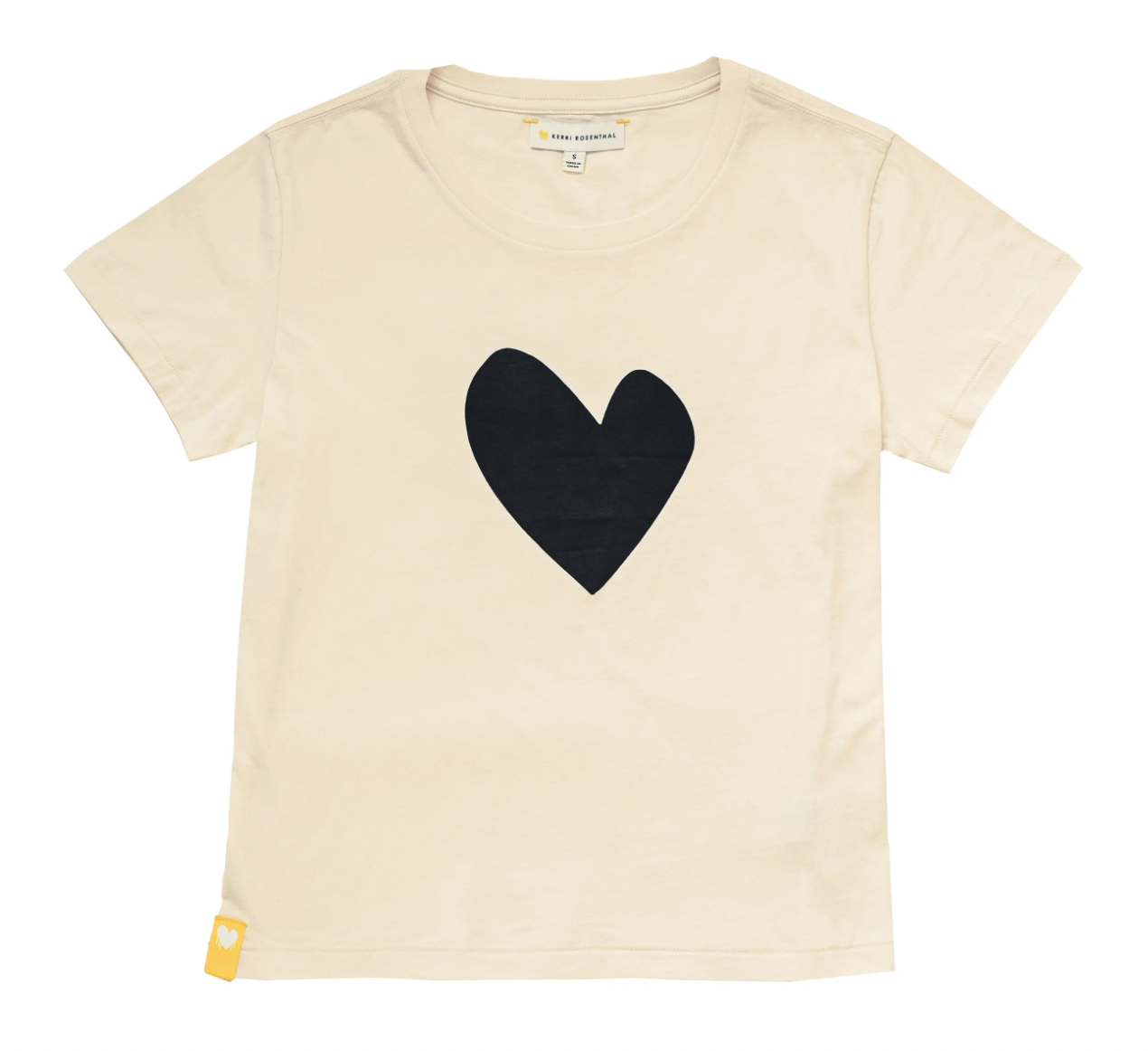 Suke Imperfect Heart Tee - Latte