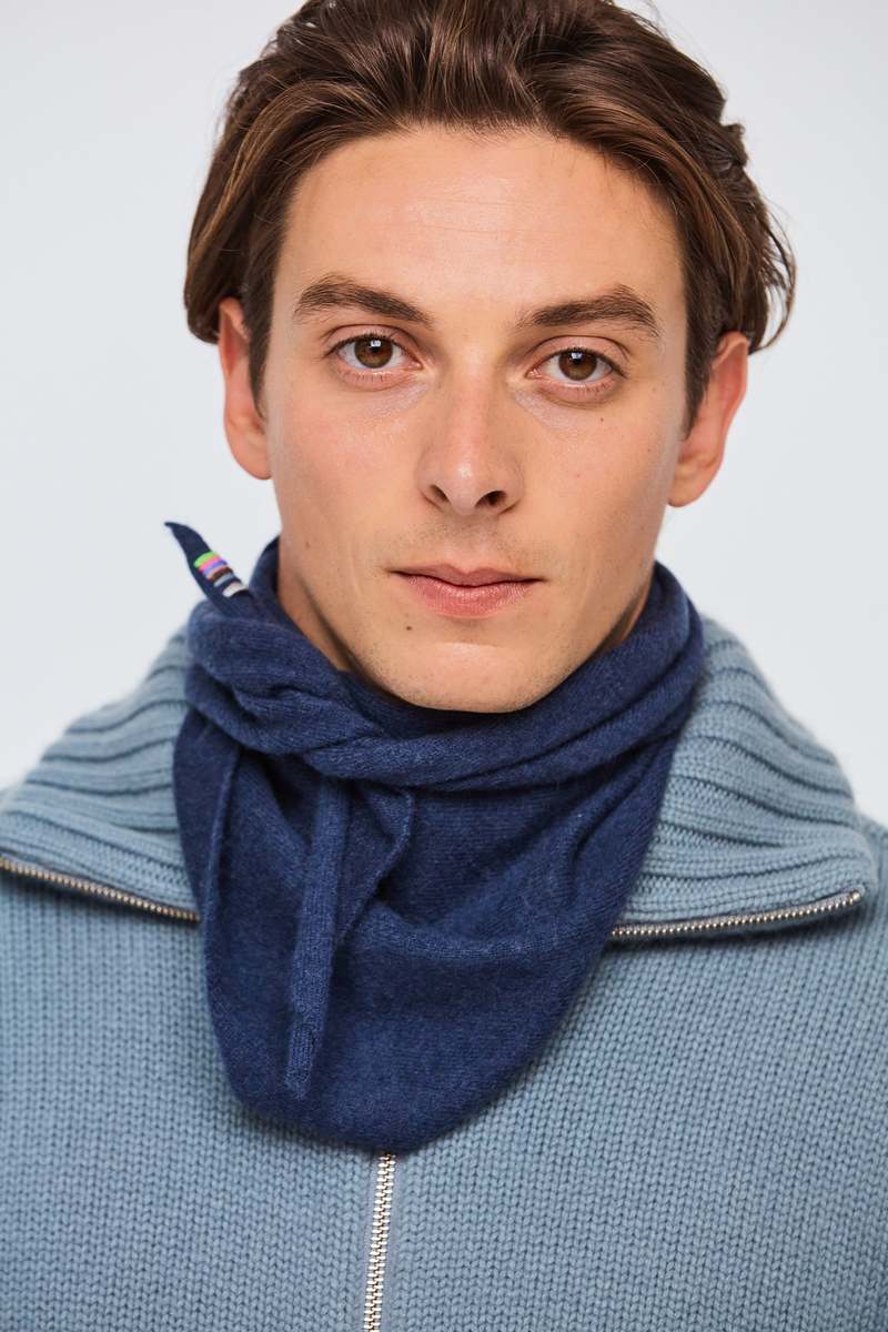 extreme cashmere bandana n°411 scarf Cashmere Bandana Scarf Extreme Cashmere Cashmere Head Scarf Unisex